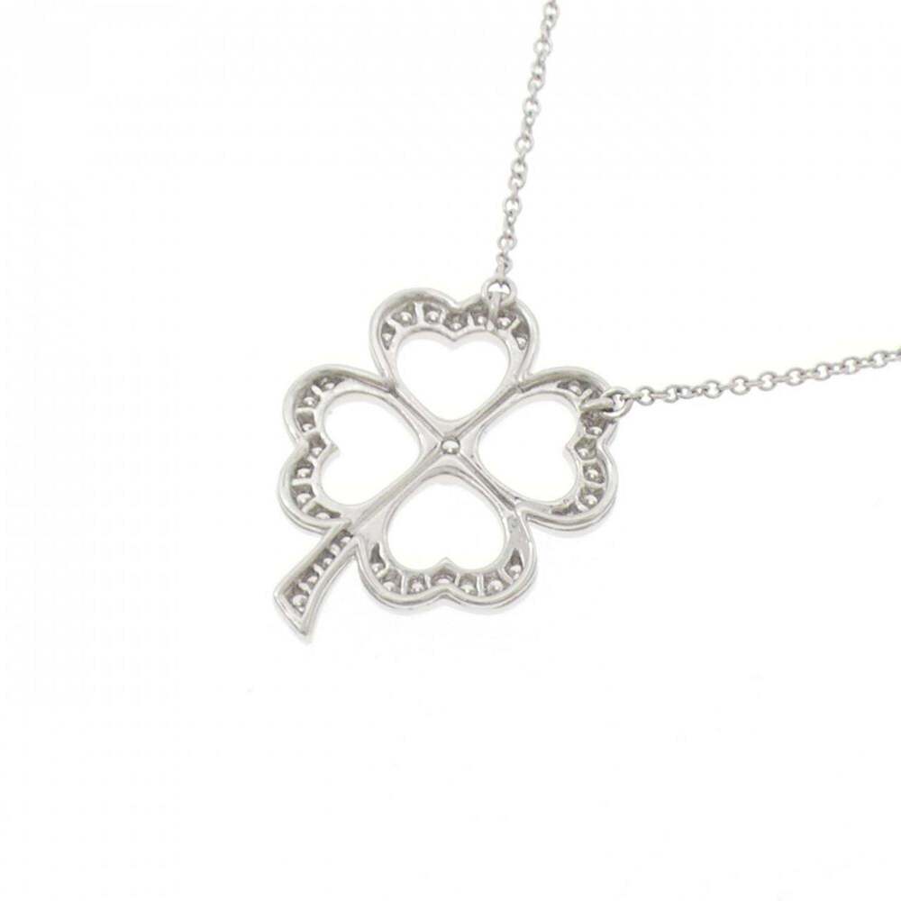 TIFFANY Silver Love Necklace - Picture 4 of 6